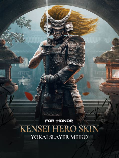 kensei hero skin|For Honor Yokai Slayer Meiko – Kensei Hero Skin dlc